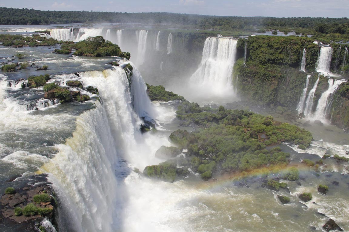 Vista das Cataratas do Iguaçu