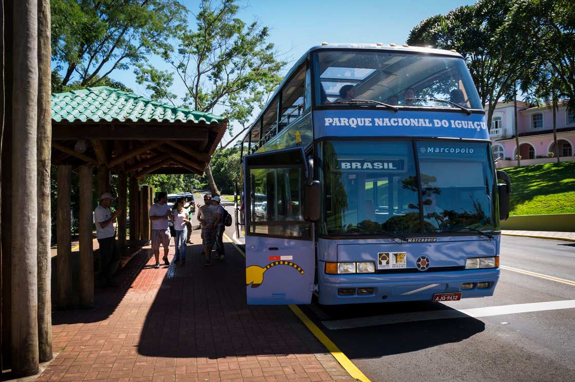 Ônibus do Parque Nacional do Iguaçu