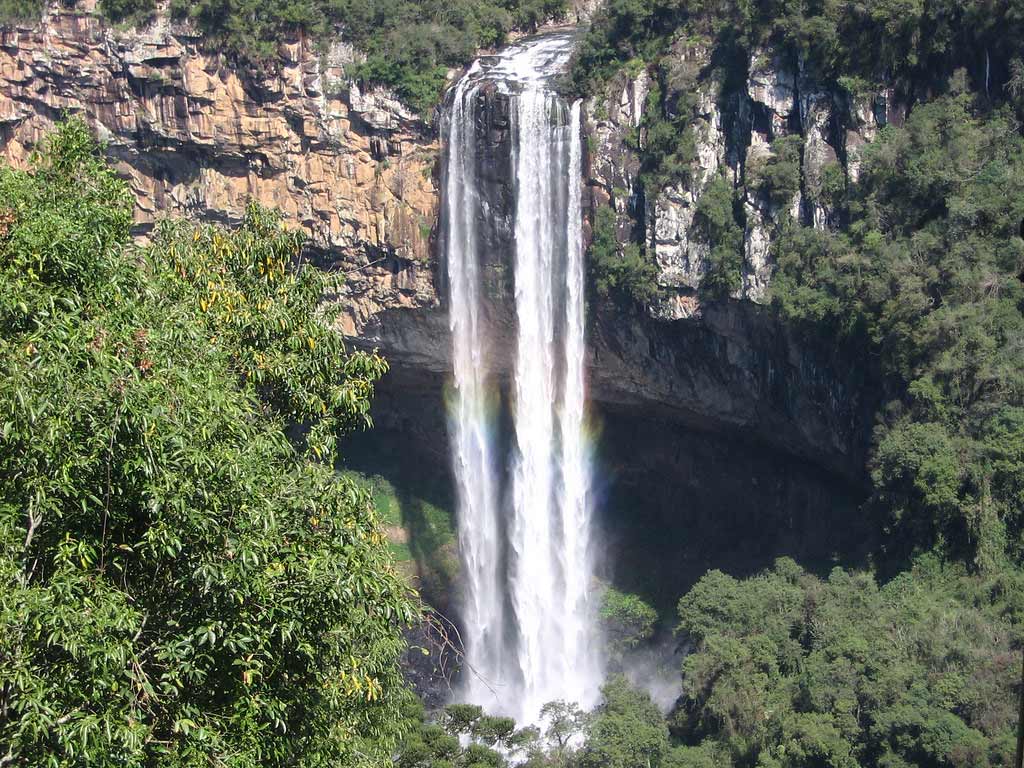 Cascata do Caracol, em Canela