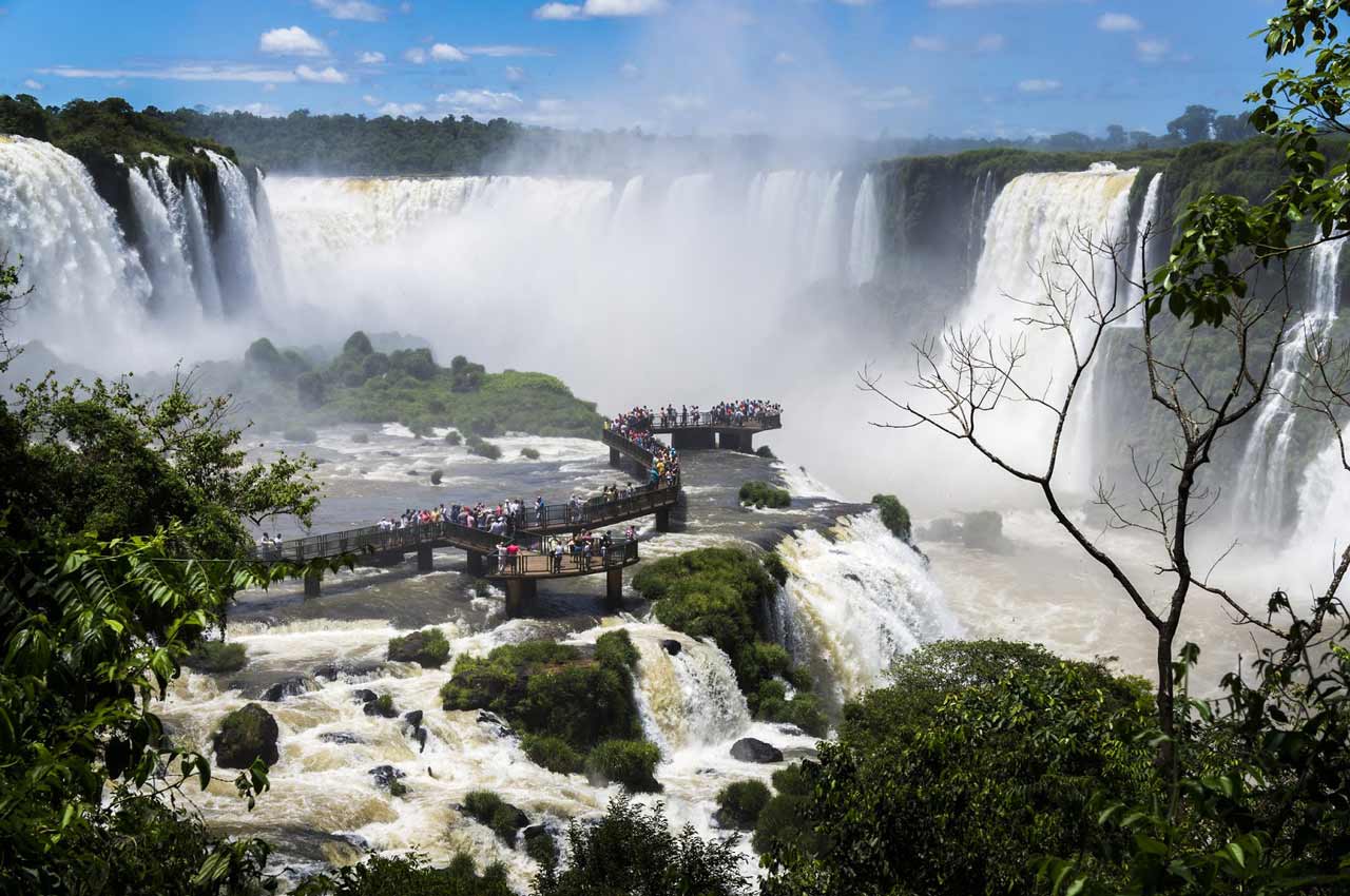 Cataratas do Iguaçu em Foz do Iguaçu