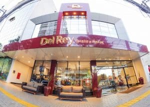Fachada do Del Rey Quality Hotel em Foz do Iguaçu - PR