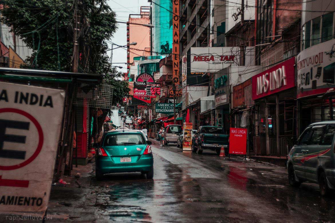 Rua de Ciudad del Este, Paraguai