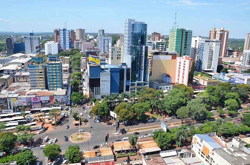 Black Friday 2020 - Atacado Games no Paraguai vista de cima.