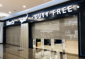 Porta de Entrada da Liberty Duty Free no Shopping JL em Foz do Iguaçu