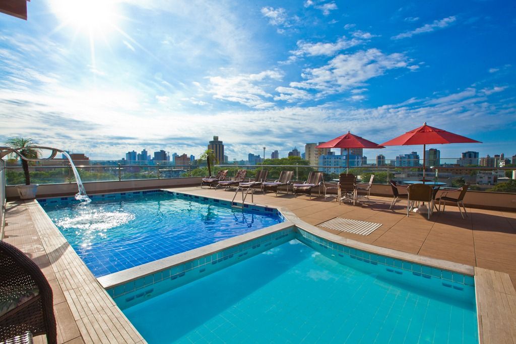 Piscina aquecida Del Rey Quality Hotel