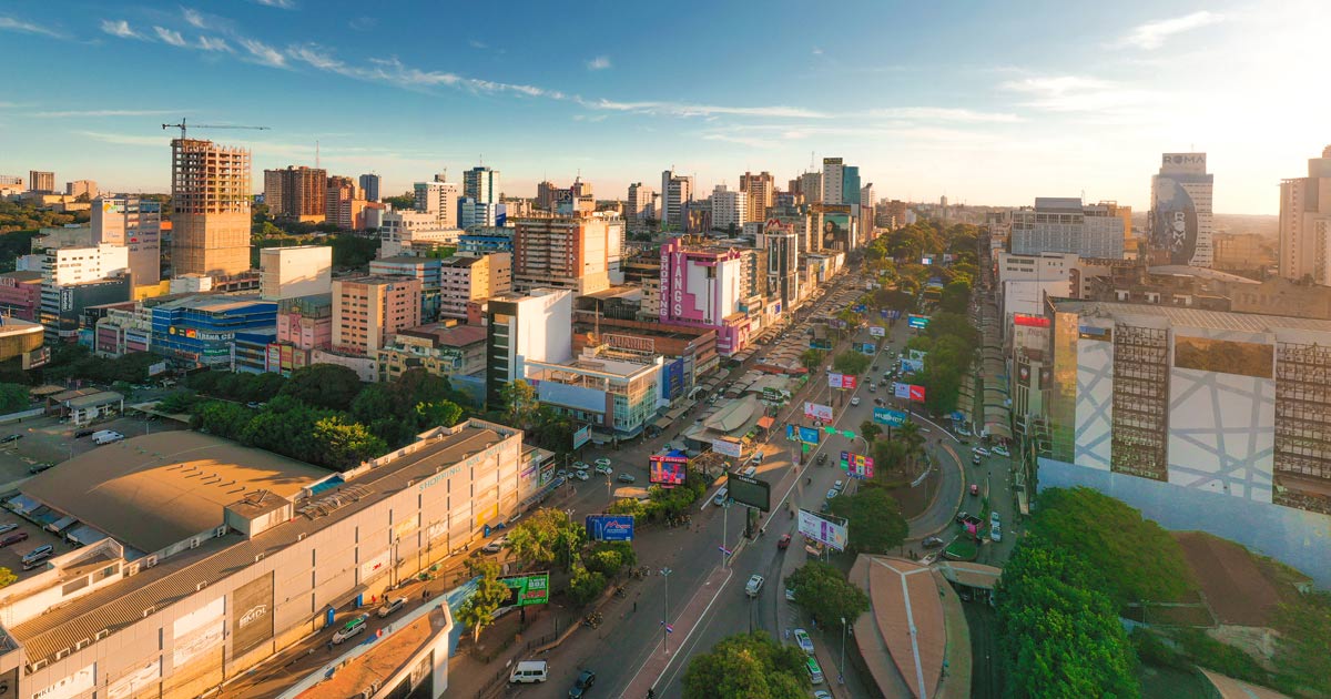 Loja Mobile Zone no Paraguai 