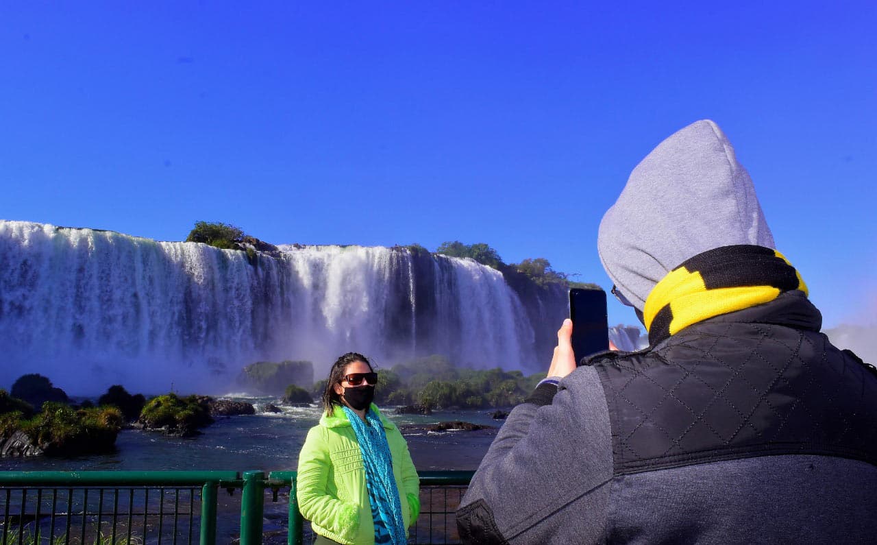 Foz do Iguaçu no inverno