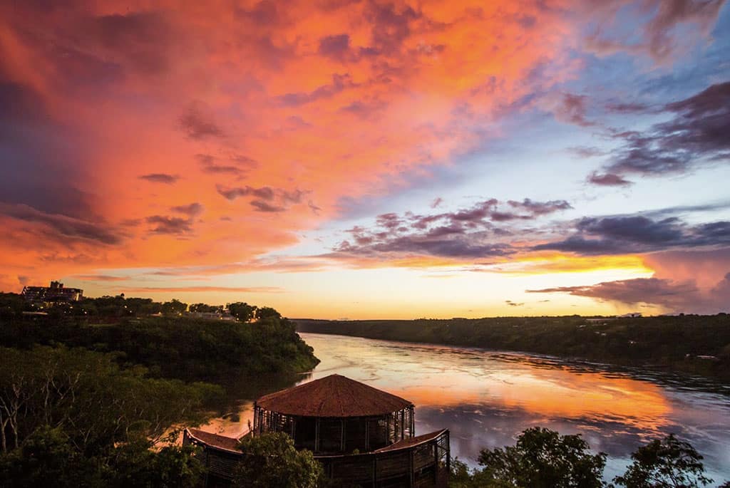 Por do Sol Foz do Iguaçu