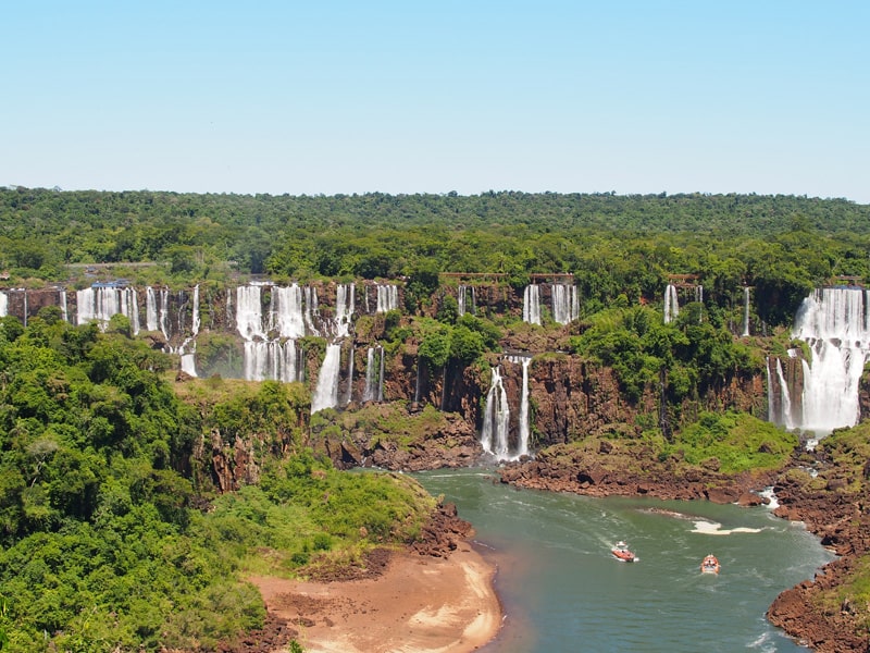 Cachoeira em Foz do Iguaçu