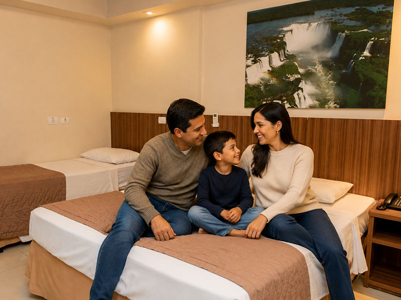 Hospedagem para Julho em Foz do Iguaçu